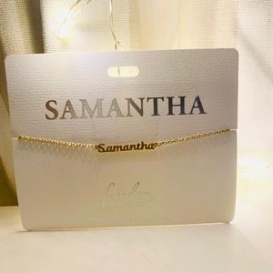 Samantha Name Bracelet